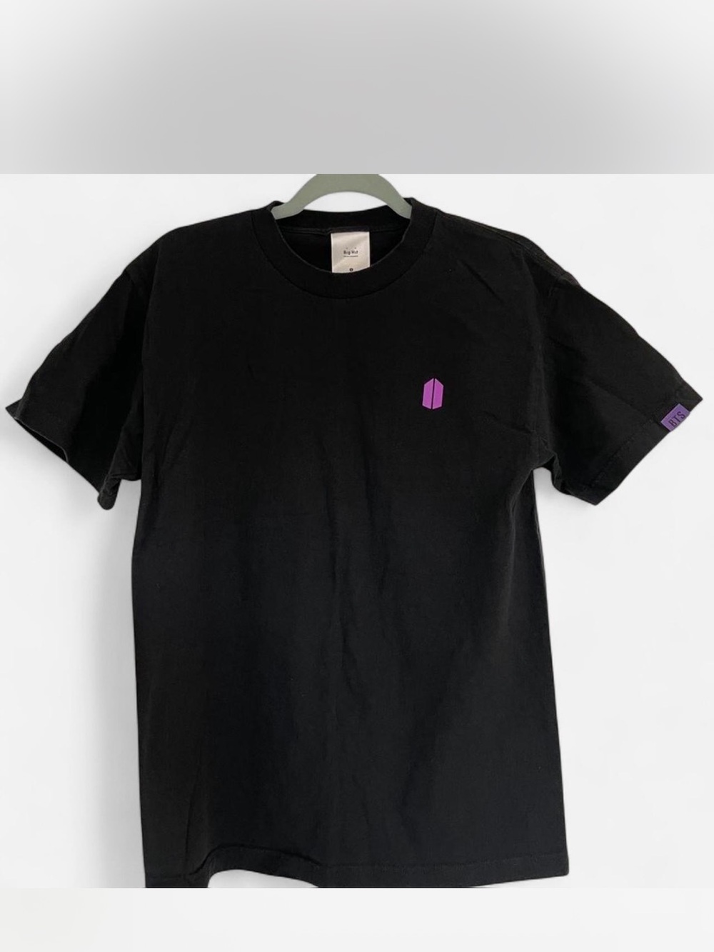 BTS OFFICIAL Black Short Sleeve Graphic Tee, Concert Merch